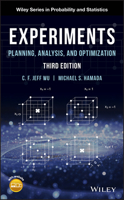 Experiments: Planning, Analysis, and Parameter Design Optimization 1119470102 Book Cover