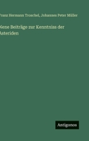 Nene Beiträge zur Kenntniss der Asteriden (German Edition) 3386532152 Book Cover