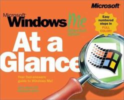 Microsoft Windows Millennium Edition at a Glance 0735609705 Book Cover