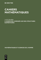 Exercices Corriges Sur Des Structures Elementaires 311117283X Book Cover
