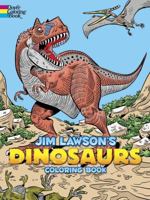 Jim Lawson's Dinosaurs Coloring Book 0486805034 Book Cover