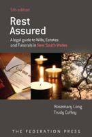 Rest Assured: A Legal Guide to Wills, Estates and Funerals in New South Wales 1862878390 Book Cover