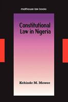 Constitutional Law in Nigeria 9780232559 Book Cover