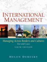 International Management: Managing Across Borders and Cultures 0130090530 Book Cover