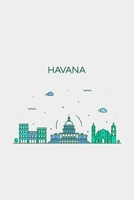 Havana Minimalist Travel Notebook [Lined] [6x9] [110 pages] 1673941125 Book Cover