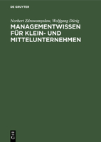 Managementwissen F�r Klein- Und Mittelunternehmen 3486250035 Book Cover
