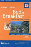 Bed and Breakfast Guest Accommodation in England 2002 0861432525 Book Cover