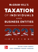 McGraw-Hill's Taxation of Individuals and Business Entities 2021 Edition 1260247139 Book Cover