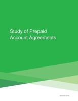 Study of Prepaid Account Agreements 1507620667 Book Cover
