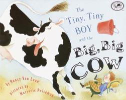 The Tiny, Tiny Boy and the Big, Big Cow (Umbrella Books for Every Child) 0375804781 Book Cover