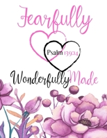 One Page A Day Daily Christian Planner: October 2019 to February 2020 with Decorative Cross Interior (Psalm 139:14_Floral) 1697481132 Book Cover