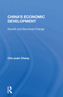 China's Economic Development: Growth and Structural Change 0367171988 Book Cover