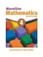 Macmillan Mathematics 4 Teacher's Book 0230028284 Book Cover