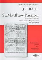 St. Matthew Passion, BWV 244, in Full Score 0486406350 Book Cover