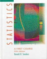 Statistics: A First Course with Data CD-ROM 0072295473 Book Cover