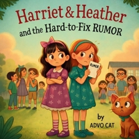 Harriet & Heather and the Hard-to-Fix Rumor: A Story About Friendship, Honesty, and Repair B0G6K46NLG Book Cover