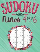 Sudoku para niños 4-6 Años: 200 Sudoku Niños de con Soluciones 9x9 | Entrena la Memoria y la Lógica | De Fácil a medio | regalos para niños niñas chicos chicas B08NF34BZD Book Cover