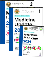 Medicine Update 2024 (Two Volumes) and Progress in Medicine 2024 9356966230 Book Cover