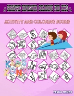 Gigantic Dinosaur Coloring For Kids: 30 Fun Tyrannosaurus, Dracorex, Pachycephalosaurus, Dinosauregg, Archaeopteryx, Eonatator, Triceratops, Fossil For Big Kids Picture Quiz Words Activity And Colorin B087S85H61 Book Cover