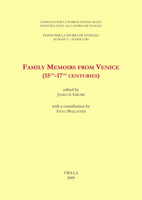 Family Memoirs from Venice (15th-17th Centuries) 888334409X Book Cover