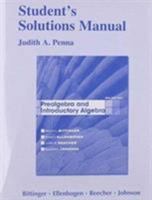 Student Solutions Manual for Prealgebra and Introductory Algebra 0321731697 Book Cover
