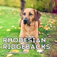 Rhodesian Ridgebacks Calendar 2021: 16-Month Calendar, Cute Gift Idea For Rhodesian Ridgeback Lovers, Women & Men B096LTTW42 Book Cover
