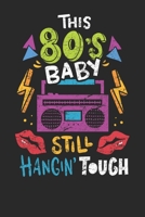 Notebook: 80's Vintage Ruled 6x9 120 Pages 169272648X Book Cover