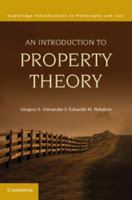 An Introduction to Property Theory 0521130603 Book Cover