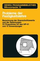 Probleme Der Festigkeitslehre 3528043334 Book Cover