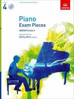 Piano Exam Pieces 2015 & 2016, Grade 4, with CD: Selected from the 2015 & 2016 Syllabus 1848496524 Book Cover