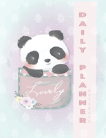 Daily planner notebook: Daily planner Notebook with Cute Cartoon cover Extra large (8.5 x 11) inches, 110 pages, Daily planner notebook 1710162678 Book Cover