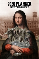 2020 Planner Weekly and Monthly: Harley Davidson Atmopsheric V-Twin Motorcycle Engine Retro Mona Lisa (Jan 1, 2020 to Dec 31, 2020) 166089512X Book Cover
