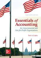 Essentials of Accounting for Governmental and Not-for-Profit Organizations 125974101X Book Cover