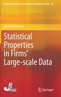 Statistical Properties in Firms’ Large-scale Data 9811622965 Book Cover