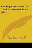 Reading Companion To The First German Book 1104491478 Book Cover