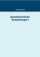 Systemtheoretische Beobachtungen I 3744893162 Book Cover