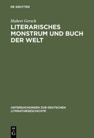 Literarisches Monstrum Und Buch Der Welt. Grimmelshausens Titelbild Zum " Simplicissimus Teutsch " 3484321199 Book Cover