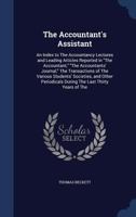 The Accountant's Assistant (Dimensions of Accounting Theory and Practice) 143705854X Book Cover