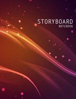 Storyboard Notebook: Blank Storyboard Notebook Storytellers Sketchbook Storyboarding Template Journal Panel for Storytelling & Layouts 4 Story Board ... Cinema Filmmakers Advertisers Animators 1671829069 Book Cover