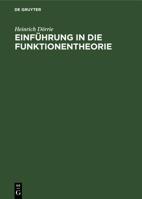 Einführung in Die Funktionentheorie (German Edition) 3486779281 Book Cover