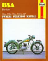 BSA Bantam Owners Workshop Manual: 123cc 148cc 174cc 1948-1971 0856961175 Book Cover