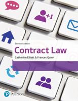 Contract Law: Uk Edition 1292064471 Book Cover