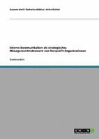 Interne Kommunikation als strategisches Managementinstrument von Nonprofit-Organisationen 3640301099 Book Cover