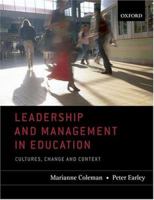 Leadership and Management in Education 0199268576 Book Cover