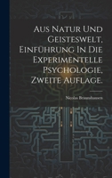 Aus Natur und Geisteswelt, Einführung In Die Experimentelle Psychologie, zweite Auflage. 1020522704 Book Cover