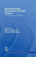 Macroeconomic Dimensions of Public Finance: Essays in Honour of Vito Tanzi 0415141117 Book Cover