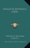 Analecta Botanica (1854) 1275290213 Book Cover
