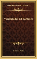 Vicissitudes of Families 1014281210 Book Cover