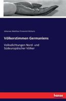 Volkerstimmen Germaniens 3741108324 Book Cover