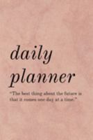 Daily Planner: Organizer And Daily Scheduler for Busy People Organize and Plan Your Day 1690964456 Book Cover